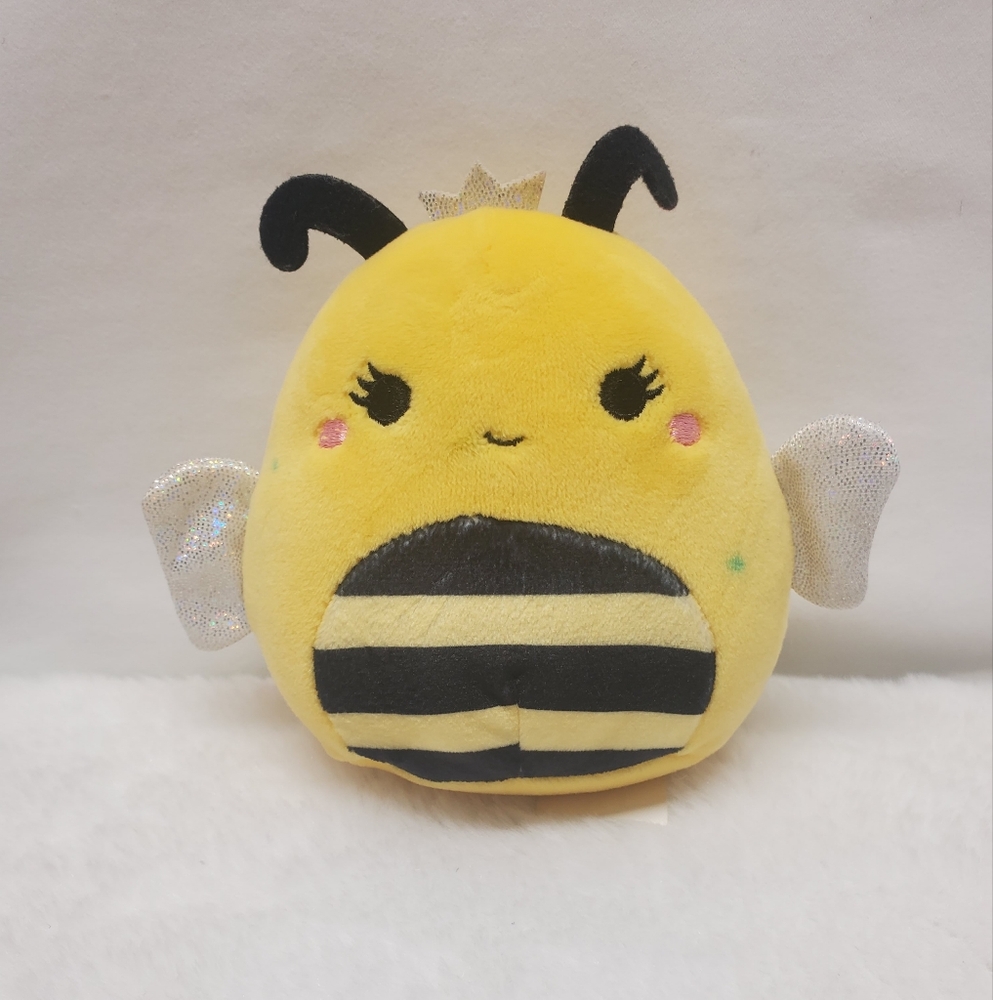 Squishmallows Yellow and Black Bee Plush